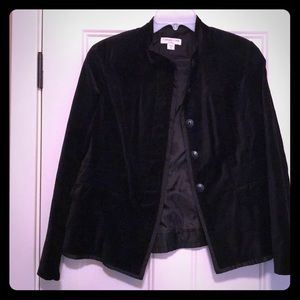 Coldwater Creek Velvet Lined Blazer